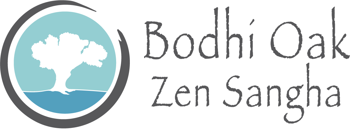 Logo of the Bodhi Oak Zen Sangha where you can practice peaceful meditation